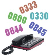Get 0800, 0845 and 0333 phonenumbers